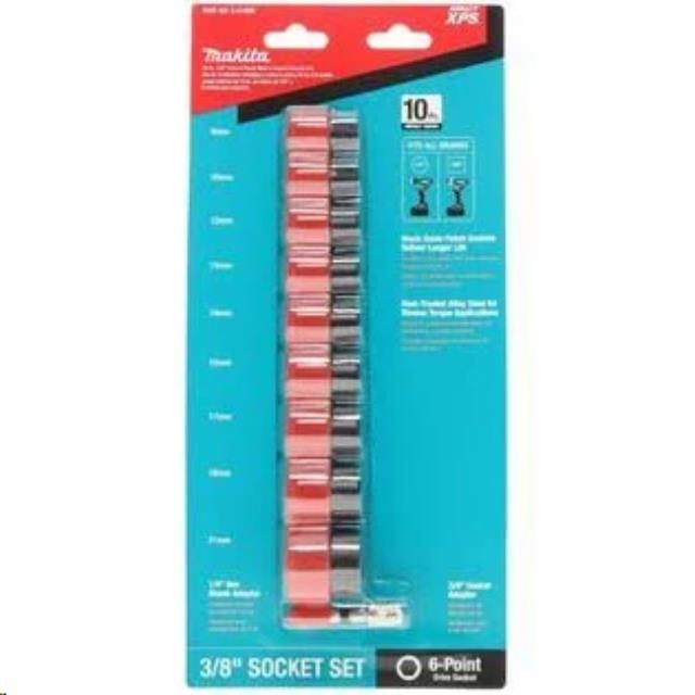 Rental store for Makita 10pc. 3 8  Metric Impact Skt Set in Boston MA
