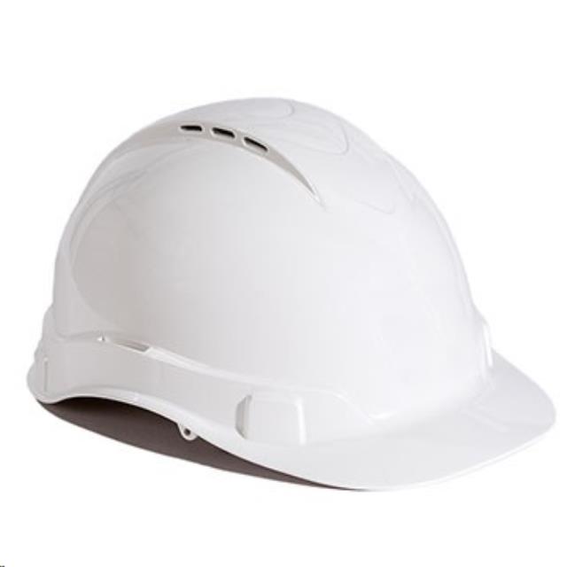 Rental store for Vented Ridgeline Hard Hat - White in Boston MA