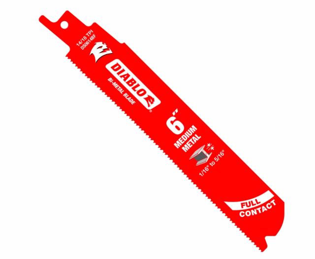 Rental store for Diablo 6  14 18 TPI Bi-Metal Recip 5pk in Boston MA