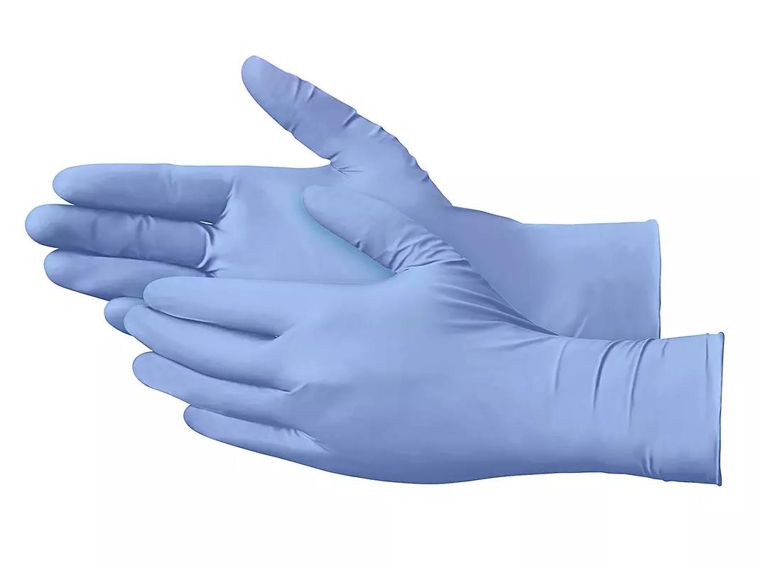 Rental store for LS Nitrile Glv 8mil 12  Cuff, Blue 50 bx in Boston MA