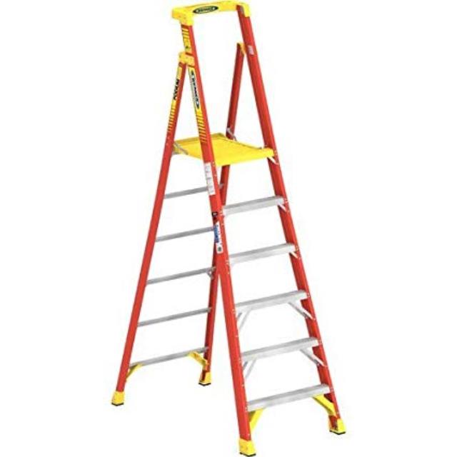Rental store for Werner IA Fiberglass 6  Podium Ladder in Boston MA
