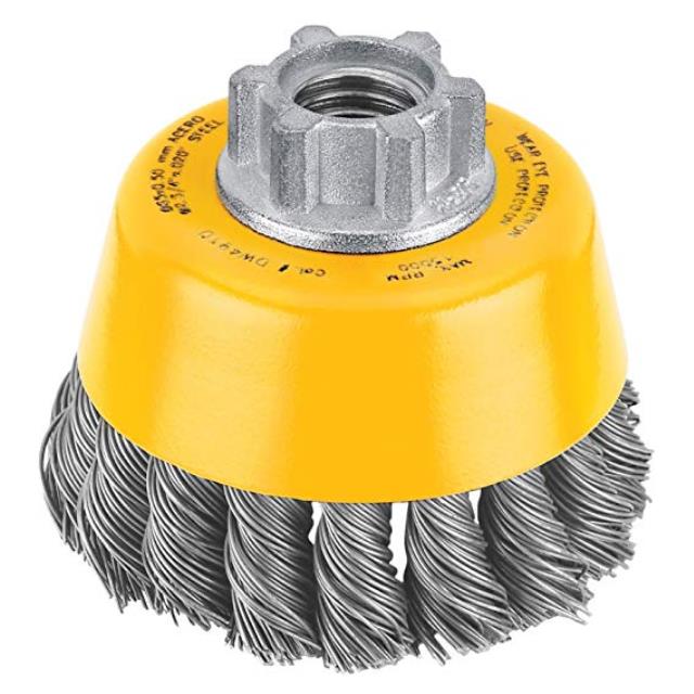 Rental store for 3  Dewalt Carbon Knot Wire Cup Brush in Boston MA
