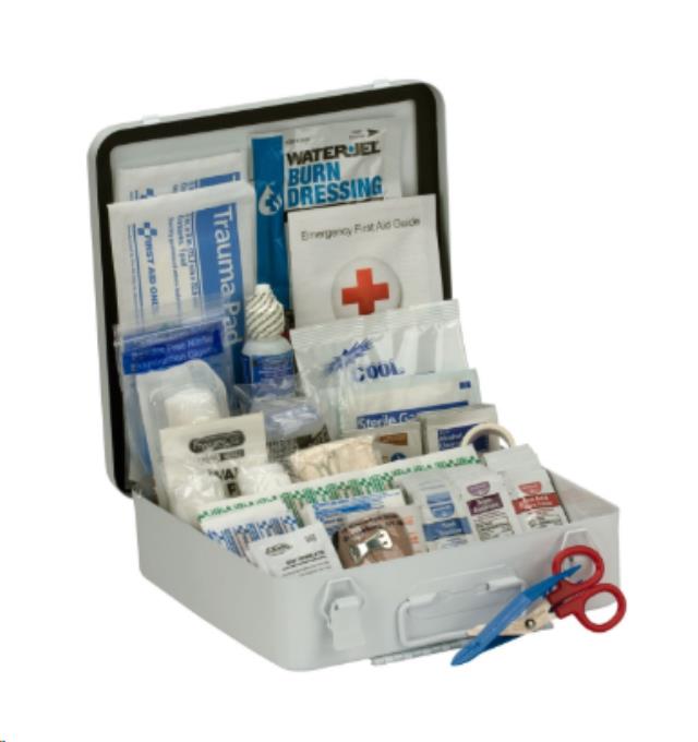 Rental store for 50 Person Bulk Metal First Aid Kit, ANSI in Boston MA