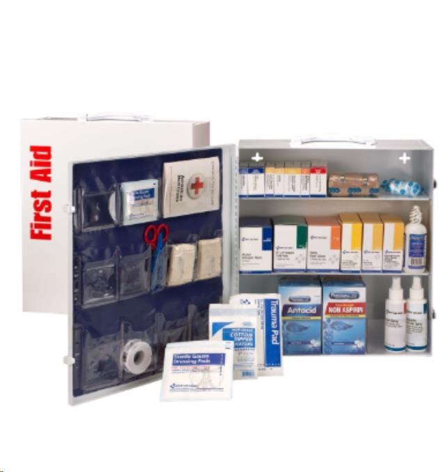 Rental store for 100 person 3 Shelf First Aid Cabinet in Boston MA