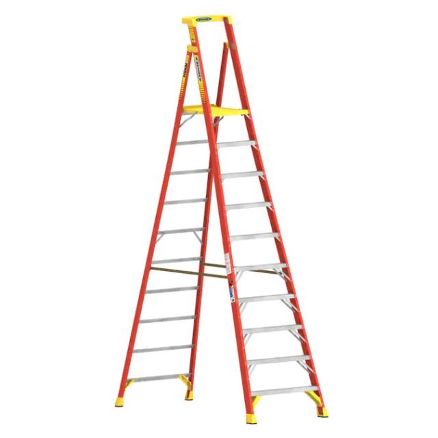 Rental store for Werner IA Fiberglass 12  Podium Ladder in Boston MA
