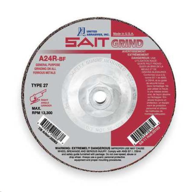 Rental store for U.A. Sait - 4-1 2  Grinding Wheel - AO. in Boston MA